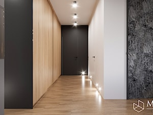 Delikatny loft w Krakowie - Hol / przedpokój, styl industrialny - zdjęcie od Murjas Design Projektowanie wnetrz