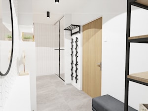 metamorfoza - mieszkanie w bloku Warszawa - Hol / przedpokój, styl nowoczesny - zdjęcie od KC Interior-Plan Studio Projektowe Toruń