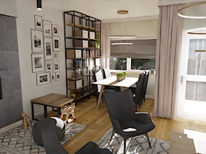 metamorfoza - mieszkanie w bloku Warszawa - Salon, styl nowoczesny - zdjęcie od KC Interior-Plan Studio Projektowe Toruń