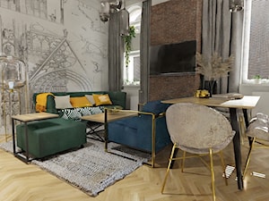 Kamienica Toruń - klasyka nowoczesności - Salon, styl tradycyjny - zdjęcie od KC Interior-Plan Studio Projektowe Toruń