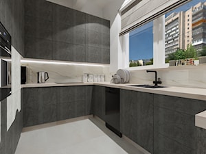 apartament Warszawa - Salon, styl skandynawski - zdjęcie od KC Interior-Plan Studio Projektowe Toruń