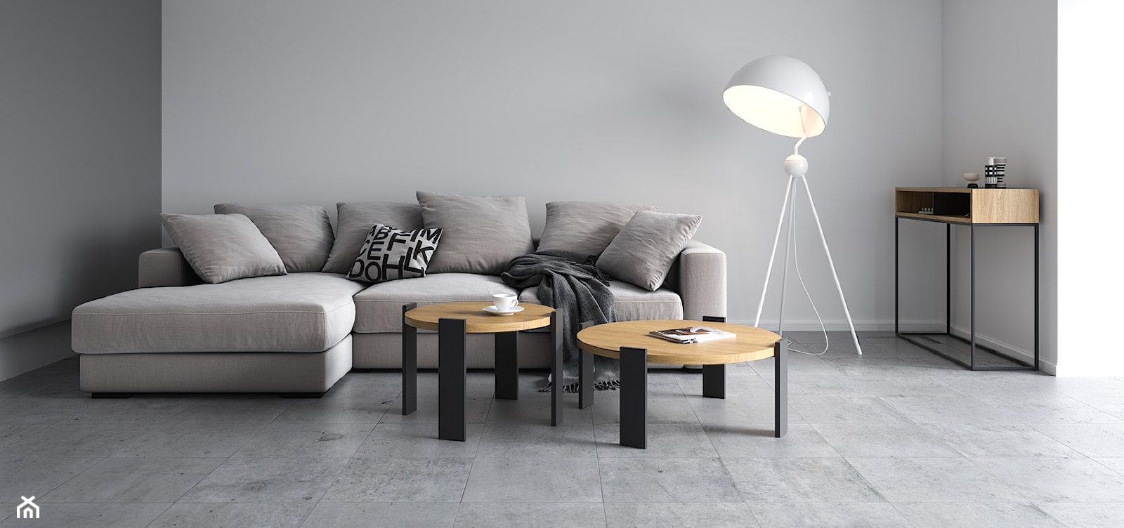 Drewno w nowoczesnych wnętrzach - Salon, styl minimalistyczny - zdjęcie od newood.pl - Homebook