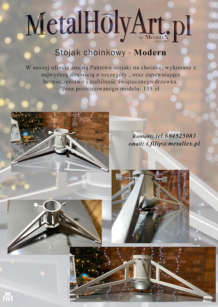 Stojak Choinkowy Modern - zdjęcie od Metallex - Homebook