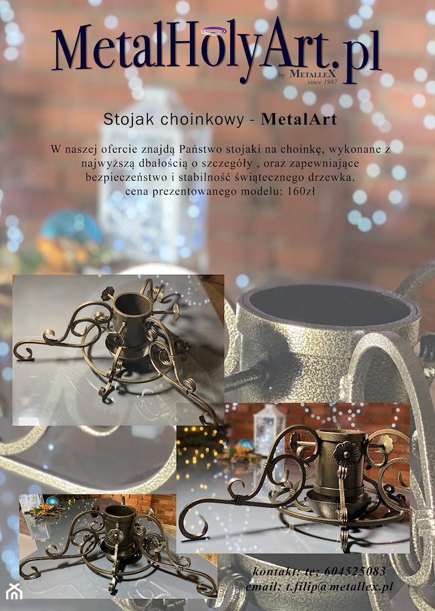 Stojak choinkowy MetalArt - zdjęcie od Metallex