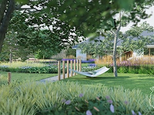Ogród w stylu leśnej polany - Ogród, styl tradycyjny - zdjęcie od Daria Kostaniak Architekt Krajobrazu