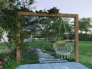 Ogród w starym sadzie - Ogród, styl nowoczesny - zdjęcie od Daria Kostaniak Architekt Krajobrazu