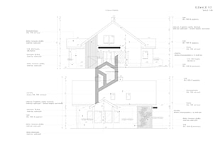 Projekt rozbudowy domu jednorodzinnego - Domy, styl nowoczesny - zdjęcie od pdobrowolski.design