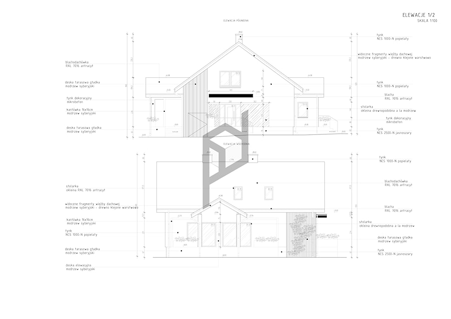 Projekt rozbudowy domu jednorodzinnego - Domy, styl nowoczesny - zdjęcie od pdobrowolski.design