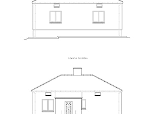 Projekt rozbudowy domu jednorodzinnego - Domy, styl nowoczesny - zdjęcie od pdobrowolski.design