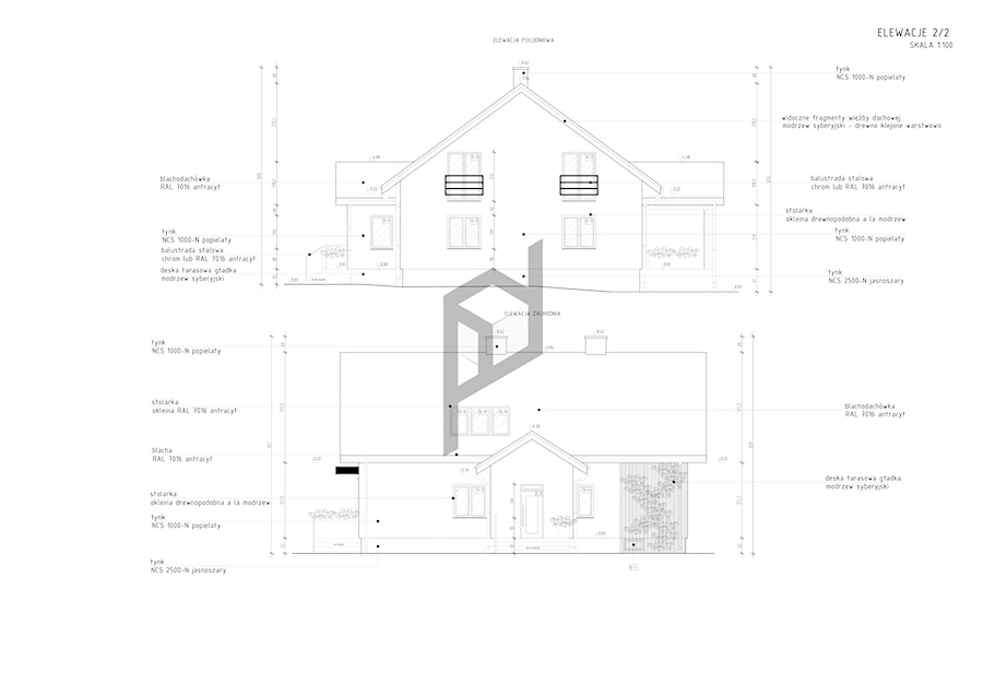 Projekt rozbudowy domu jednorodzinnego - Domy, styl nowoczesny - zdjęcie od pdobrowolski.design