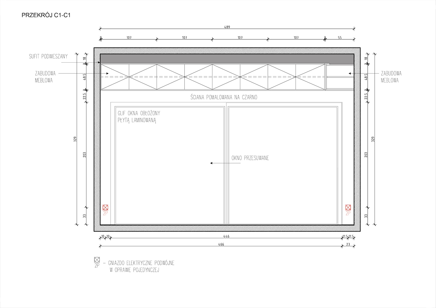 Projekt adaptacji garażu - Biuro, styl nowoczesny - zdjęcie od pdobrowolski.design - Homebook