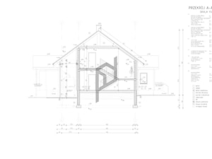 Projekt rozbudowy domu jednorodzinnego - Domy, styl nowoczesny - zdjęcie od pdobrowolski.design