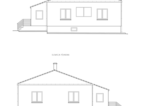 Aranżacje wnętrz - Domy: Projekt rozbudowy domu jednorodzinnego - Domy, styl nowoczesny - pdobrowolski.design. Przeglądaj, dodawaj i zapisuj najlepsze zdjęcia, pomysły i inspiracje designerskie. W bazie mamy już prawie milion fotografii!