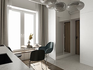 Lokal mieszkalny typu studio. - Salon, styl nowoczesny - zdjęcie od pdobrowolski.design