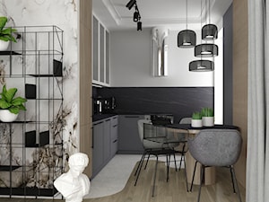 Mieszkanie w bloku - Kuchnia, styl nowoczesny - zdjęcie od pdobrowolski.design