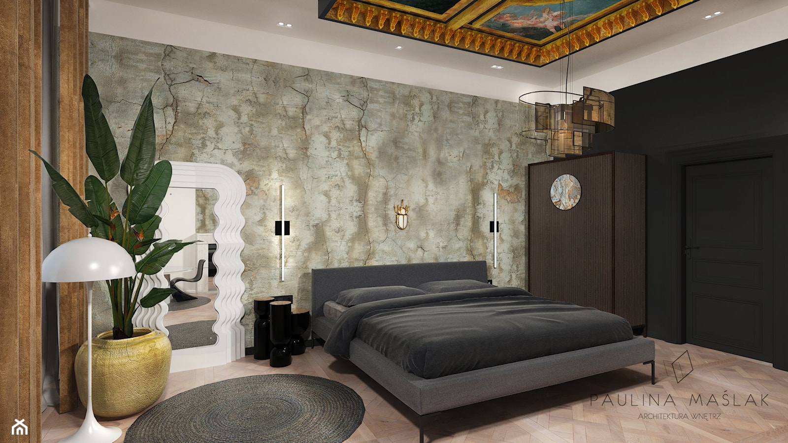 itallian impression bedroom - zdjęcie od Paulina Maślak Architektura Wnętrz - Homebook