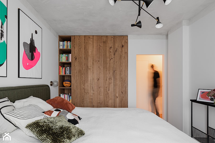 BLIŹNIAK - Sypialnia, styl minimalistyczny - zdjęcie od Pracownia BARAK