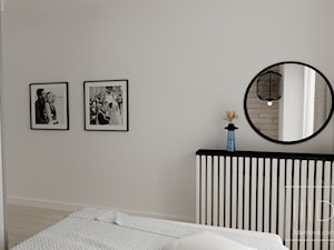 PROJEKT MIESZKANIA 80 M2 WARSZAWA - Sypialnia, styl minimalistyczny - zdjęcie od 3DANILOVA