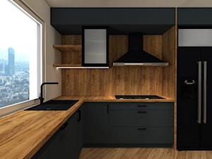 Kuchnia 20m2 - Kuchnia, styl nowoczesny - zdjęcie od Wnętrza z pasją