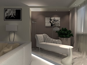Dom 110m2, parter - Salon, styl nowoczesny - zdjęcie od Wnętrza z pasją