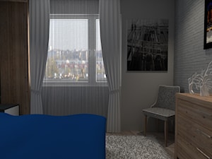 Mieszkanie 60m2 - Sypialnia, styl tradycyjny - zdjęcie od Wnętrza z pasją