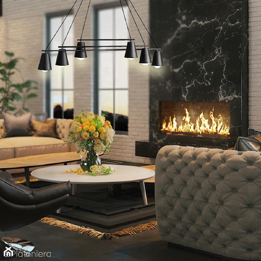 Stylowe lampy do salonu - Salon, styl nowoczesny - zdjęcie od Sklep ePlafoniera