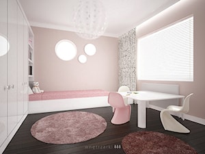 _ Gniezno 00 - Średni różowy pokój dziecka dla nastolatka dla dziewczynki - zdjęcie od w n ę t r z a r k i