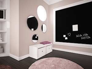 _ Gniezno 00 - Średni różowy pokój dziecka dla dziecka dla dziewczynki - zdjęcie od w n ę t r z a r k i