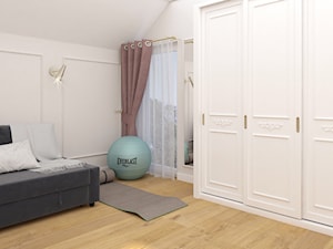 Klasyczny pokój gościnny - dom w Miękini - zdjęcie od NK STUDIO