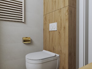 Łazienka w rozmiarze XS - zdjęcie od RED DOT Projektowanie Wnętrz
