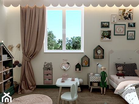 Aranżacje wnętrz - Pokój dziecka: Bajkowy pokój dziecięcy - RED DOT Projektowanie Wnętrz. Przeglądaj, dodawaj i zapisuj najlepsze zdjęcia, pomysły i inspiracje designerskie. W bazie mamy już prawie milion fotografii!