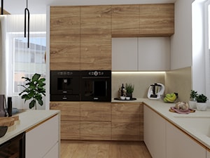 Strefa dzienna w domu jednorodzinnym - Kuchnia, styl nowoczesny - zdjęcie od RED DOT Projektowanie Wnętrz
