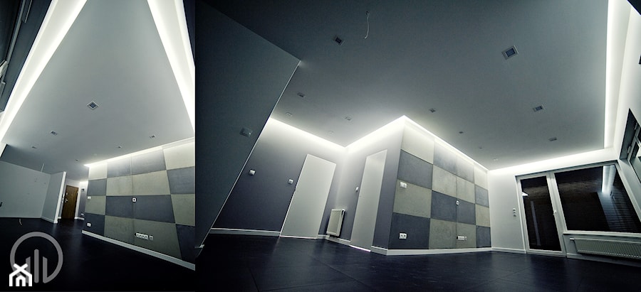 Płyty betonowe oświetlenie LED - zdjęcie od Solidhome Jarosław Drążek