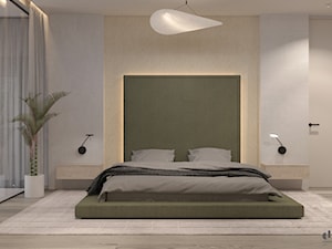 380mkw, WÓLKA POZIOM +1 - Sypialnia, styl nowoczesny - zdjęcie od DZIURDZIAprojekt