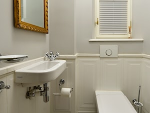 90m, Ochota, Wwa - Mała łazienka, styl tradycyjny - zdjęcie od DZIURDZIAprojekt