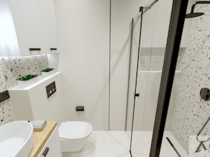 Łazienka w płytkach lastryko - zdjęcie od ARZO DESIGN