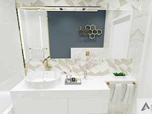 Łazienka w stylu glamour - zdjęcie od ARZO DESIGN