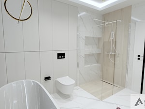 Łazienka w stylu nowoczesnego glamour - zdjęcie od ARZO DESIGN