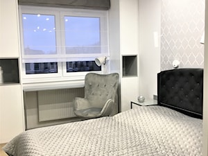 Apartament glamour rolety rzymskie oraz zasłony