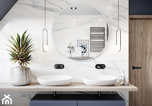 Elegancka łazienka - zdjęcie od Make It Yours Studio projektowania wnętrz