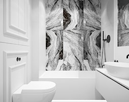 Czarno biała łazienka - zdjęcie od Make It Yours Studio projektowania wnętrz - Homebook