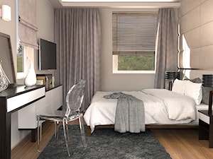 Przytulna sypialnia - zdjęcie od Make It Yours Studio projektowania wnętrz