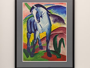 (Przykładowa realizacja) Reprodukcja: Franz Marc - Niebieski Koń - zdjęcie od Pikoteka