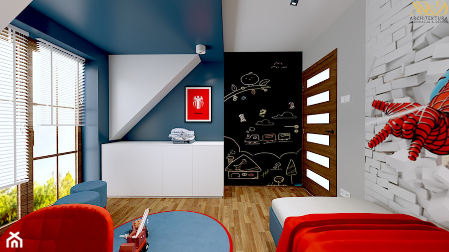 Pokój chłopca - Pokój dziecka, styl nowoczesny - zdjęcie od AD&D Architektura Dekoracja & Design
