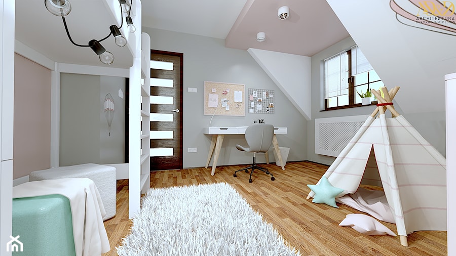 Pokój dziewczynki - Pokój dziecka, styl nowoczesny - zdjęcie od AD&D Architektura Dekoracja & Design