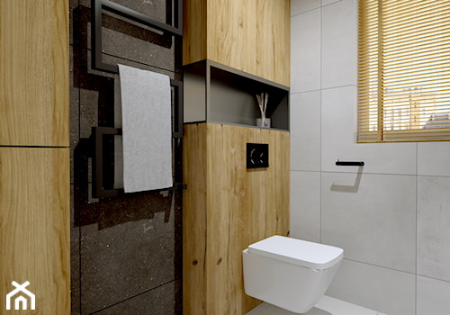 Łazienka w domu jednorodzinnym - Mała łazienka, styl skandynawski - zdjęcie od AD&D Architektura Dekoracja & Design
