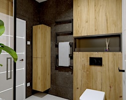 Łazienka w domu jednorodzinnym - Średnia łazienka z oknem, styl skandynawski - zdjęcie od AD&D Architektura Dekoracja & Design - Homebook