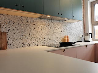 Blaty Dekton Aeris, terazzo