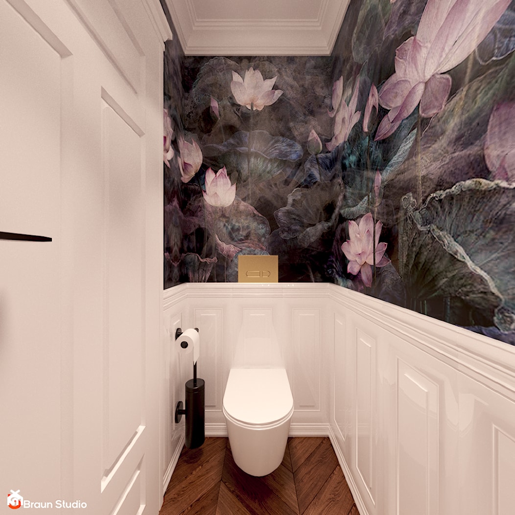 "Water Lilies" metamorfoza domu w stylu glamour - zdjęcie od Braun Studio - Homebook
