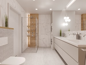 Balance- kompleksowy projekt łazienki - zdjęcie od Braun Studio